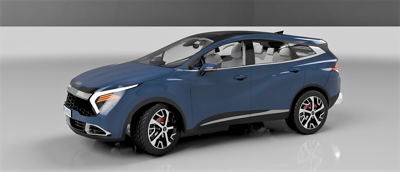 起亚运动混合动力汽车